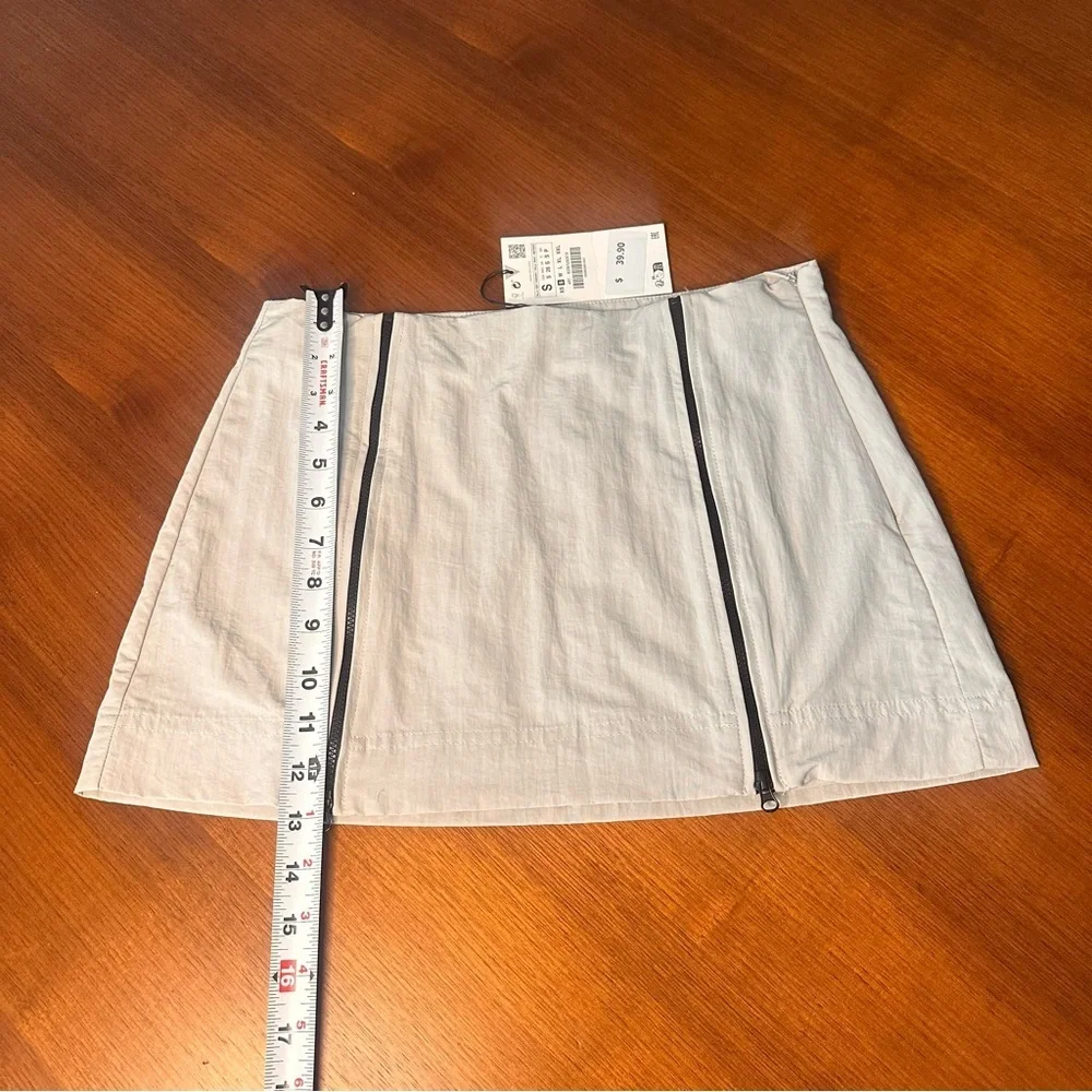 Zara gray nylon