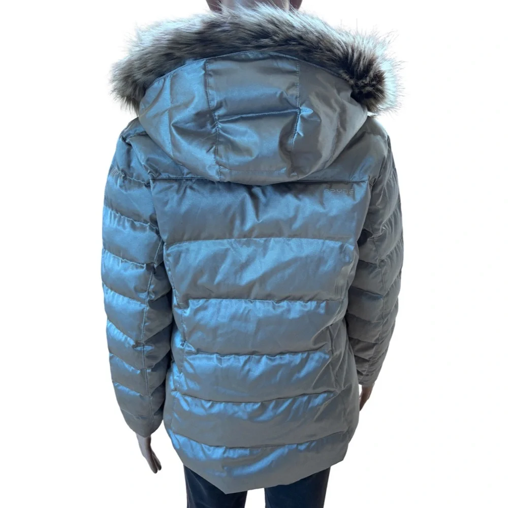 Spyder silver puffer
