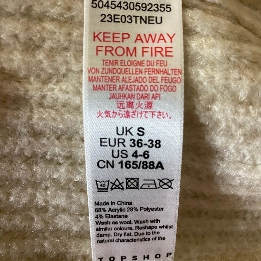 Topshop long sleeve