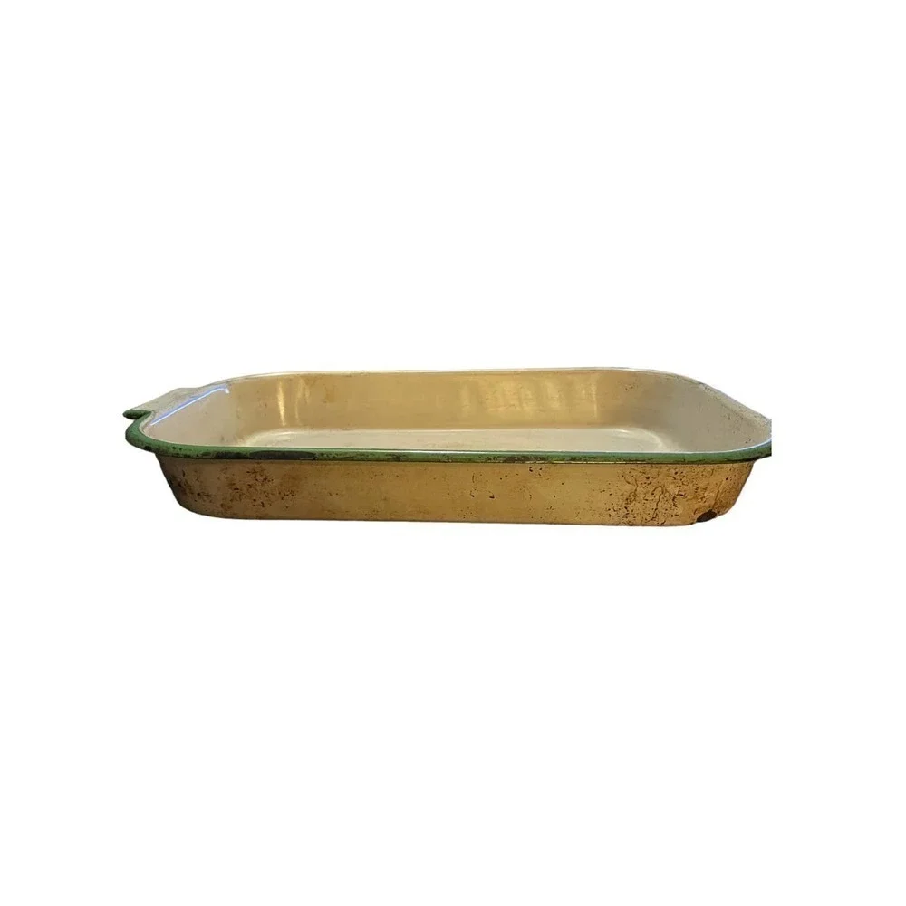 None vintage enamelware