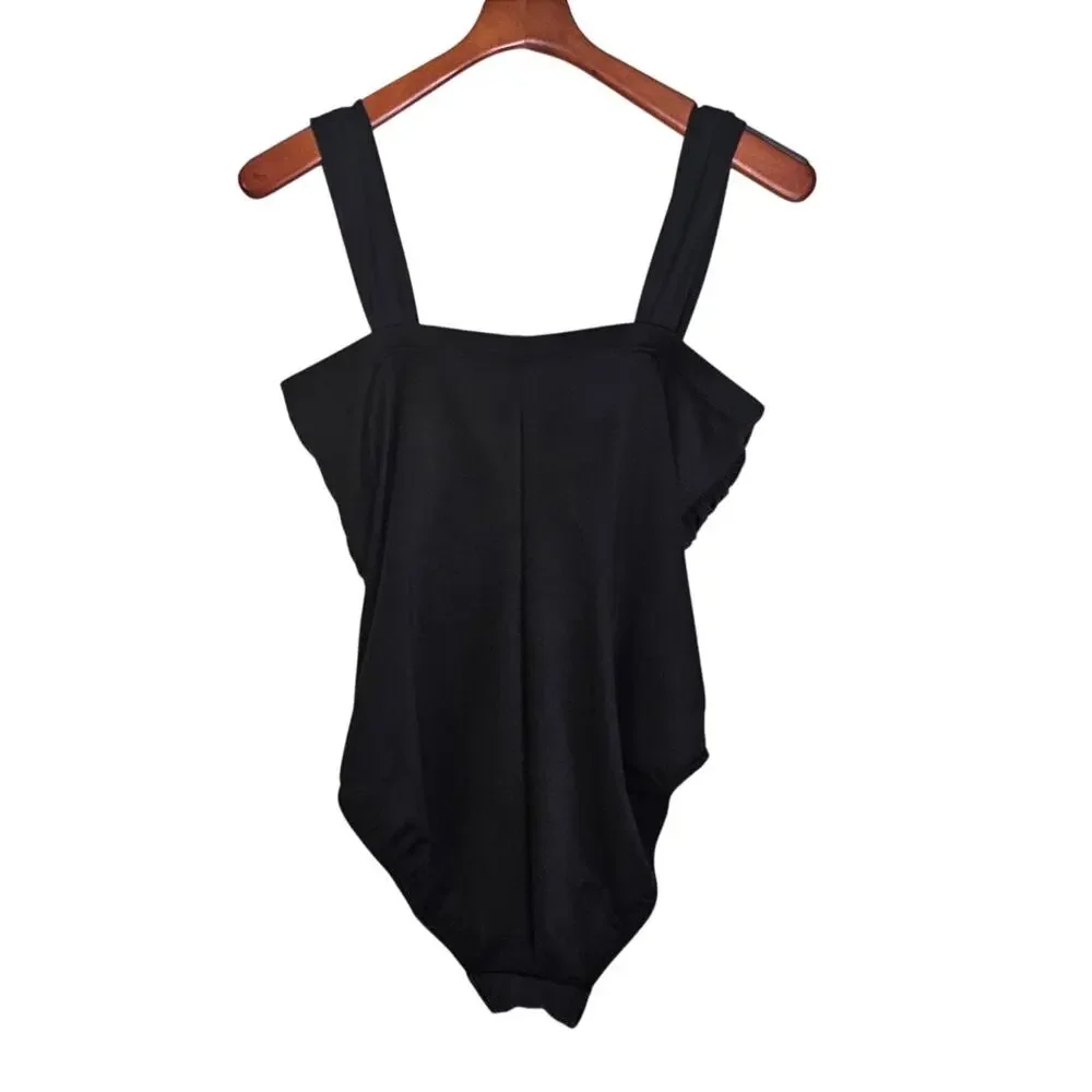 Miraclesuit black ruched