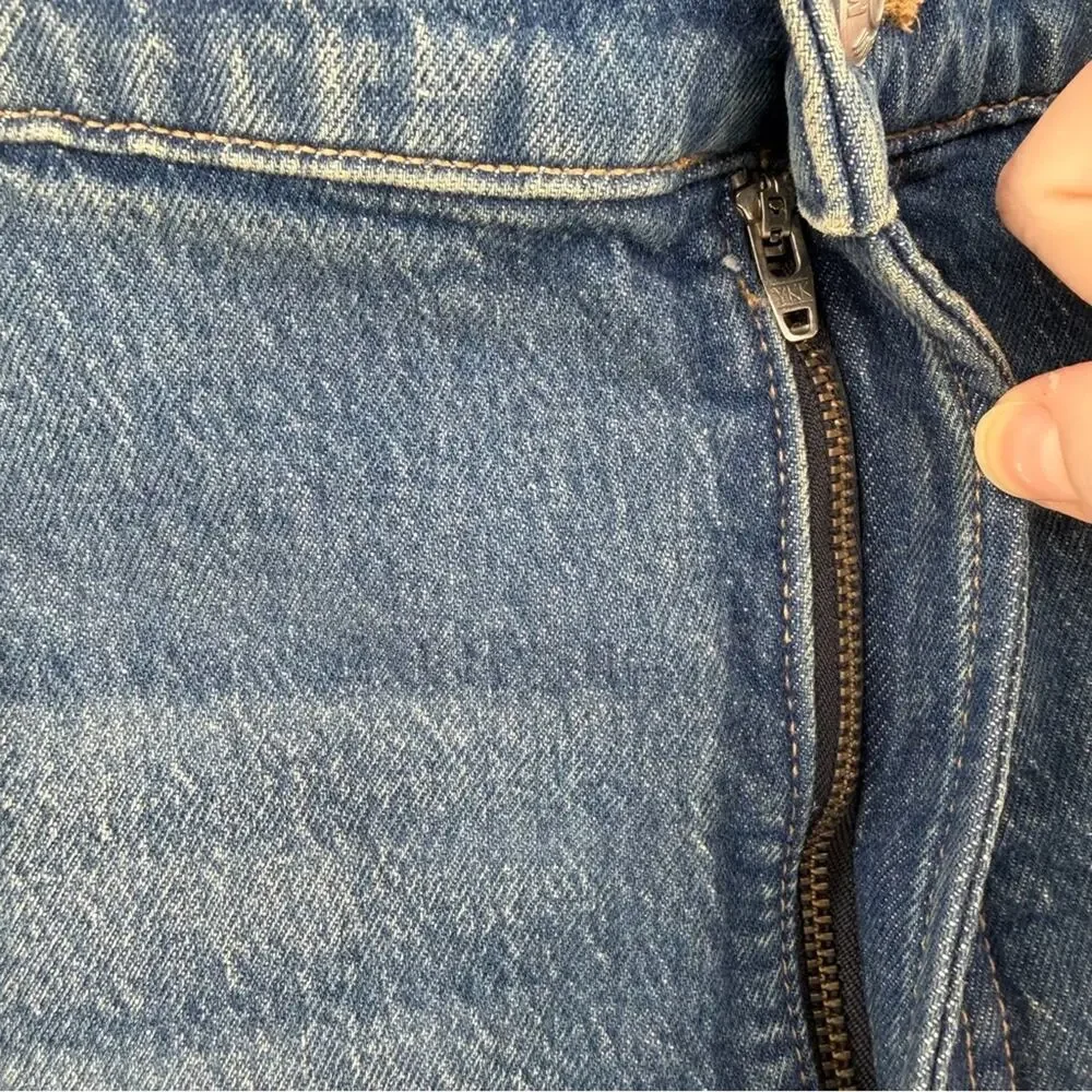 Madewell The Tall Longline Straight Jean Size 33T