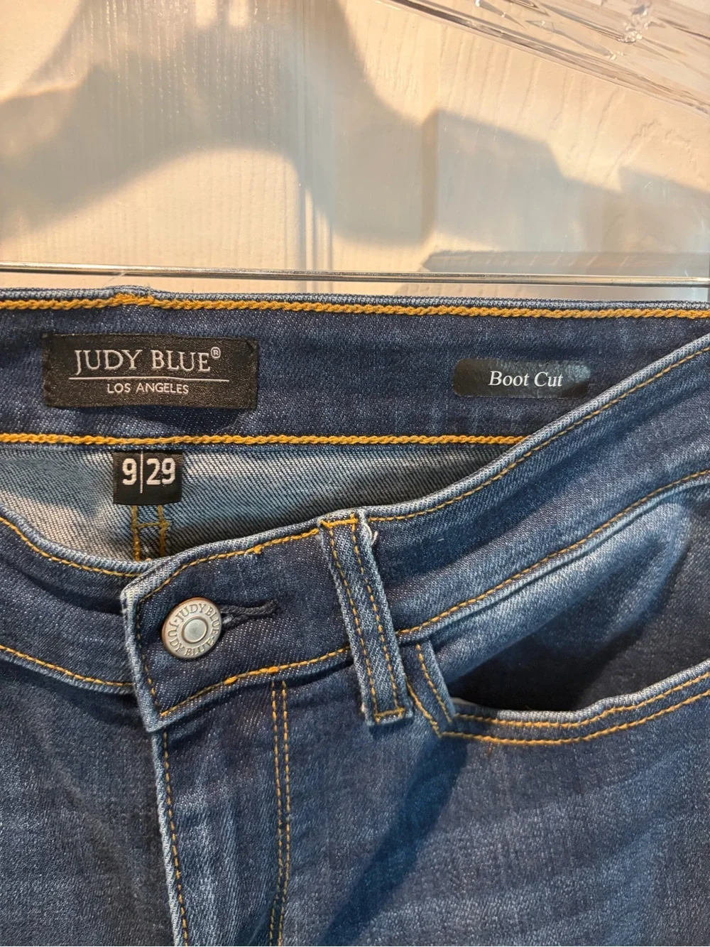 Judy Blue hem frayed whiskering