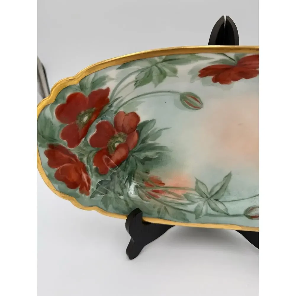 1920's French Limoges Porcelain Tray
