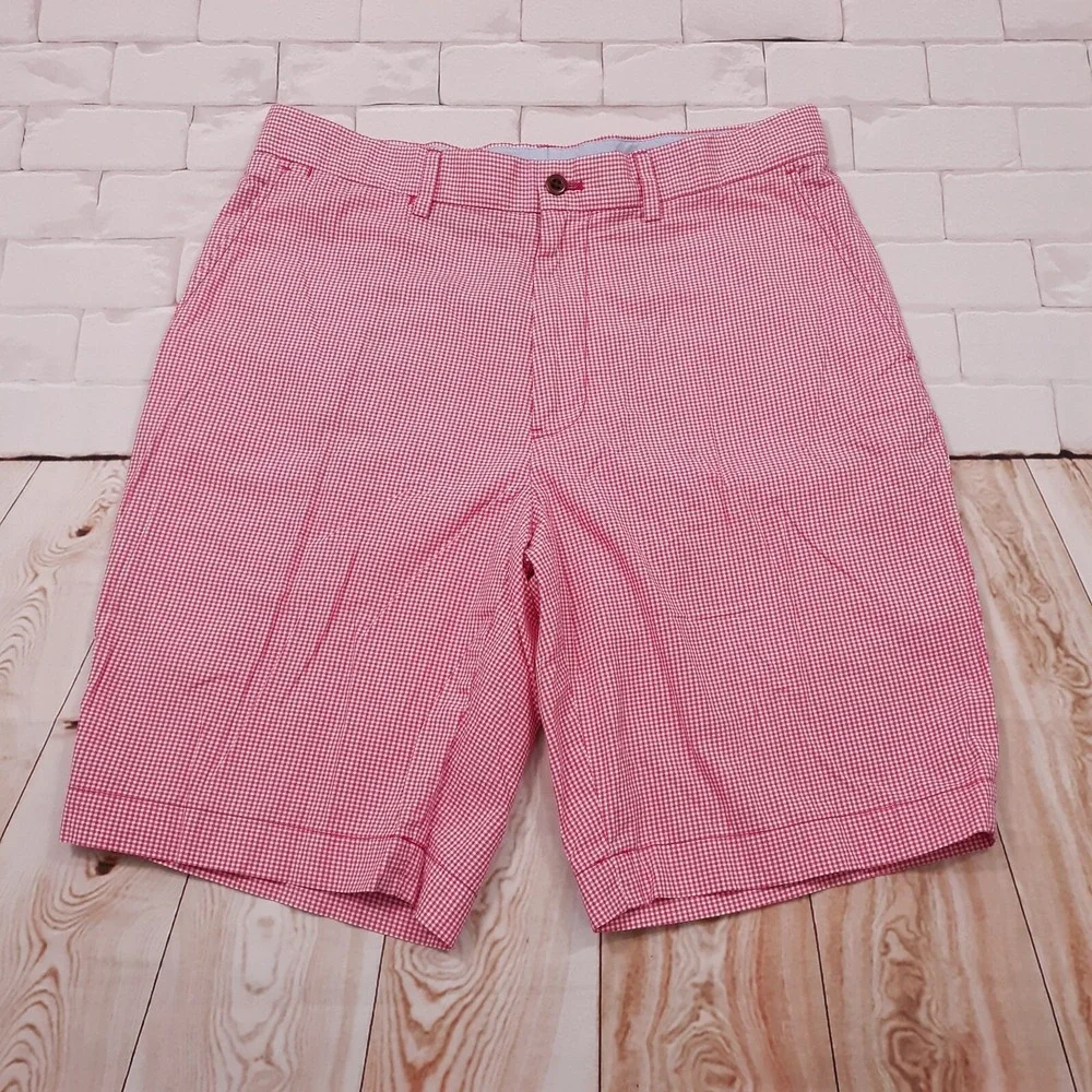 Polo Golf Ralph Lauren Chino Shorts Mens Waist 32 Inseam 10 Cotton Pink