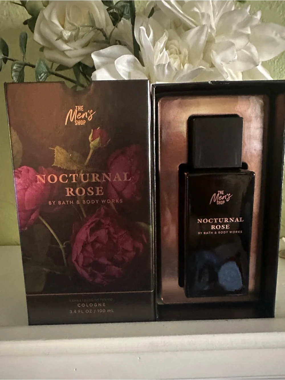 Bath & Body Works Nocturnal Rose Cologne - Dark Rose and Black