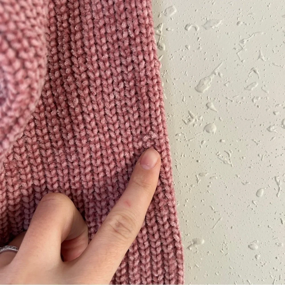 Palette Pink Crewneck Sweater Soft Comfy Large