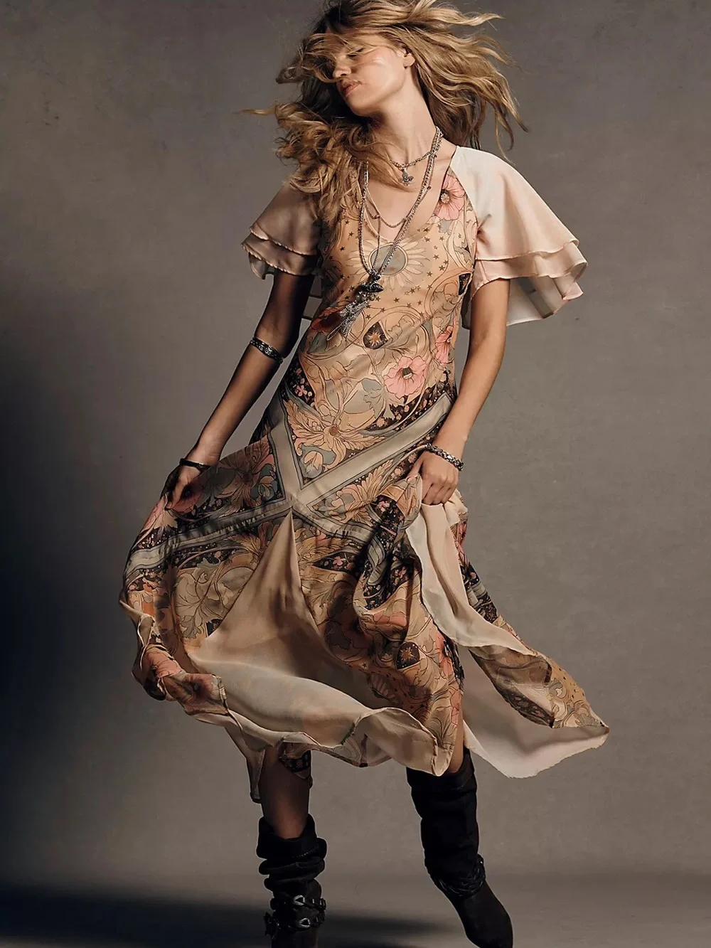 Free People flowing bohemian