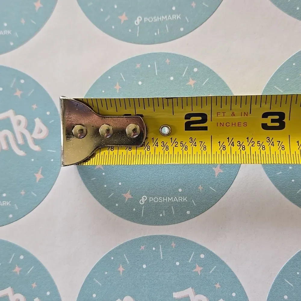 POSHMARK posh stickers Thank You Blue poshfest poshfixings poshshow Swag 1 Sheet
