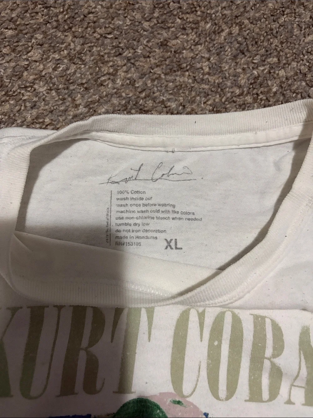 Kurt Cobain soft white