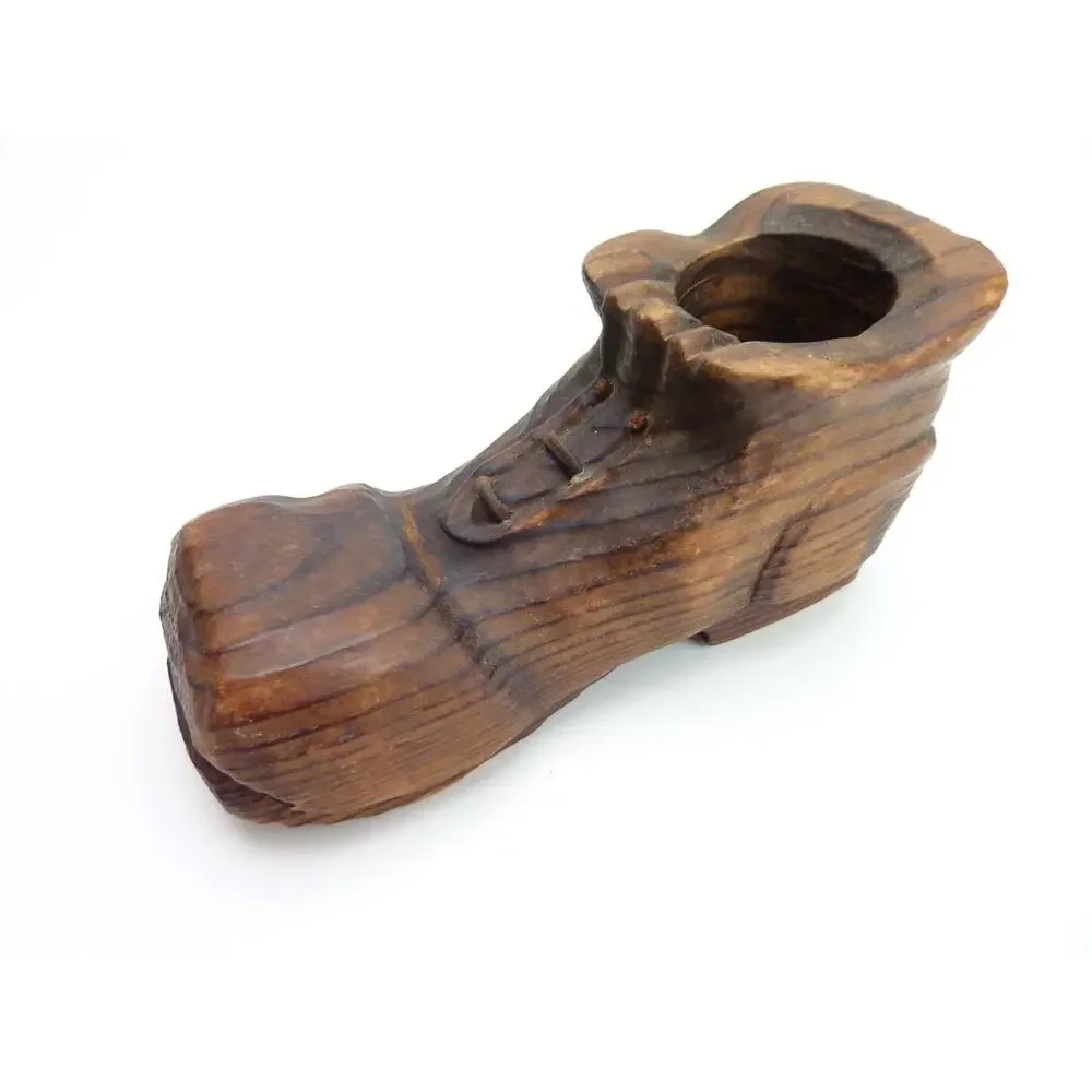 Vintage handcrafted wood