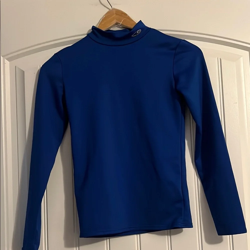 Champion Heat-gear Mock Neck Turtleneck Shirt large