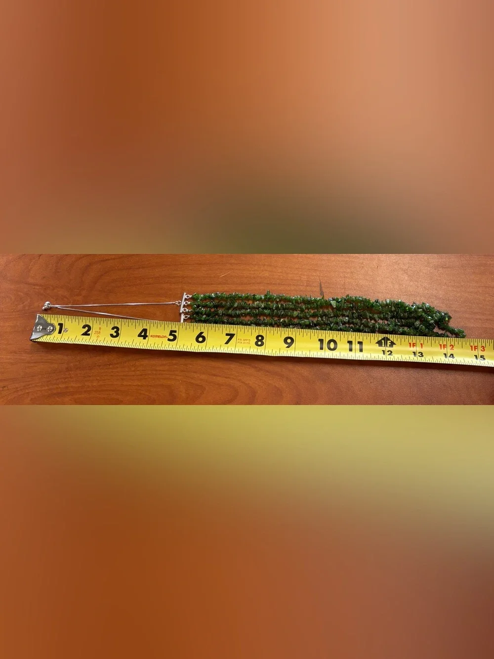 925 Sterling Silver measurements diopside slide