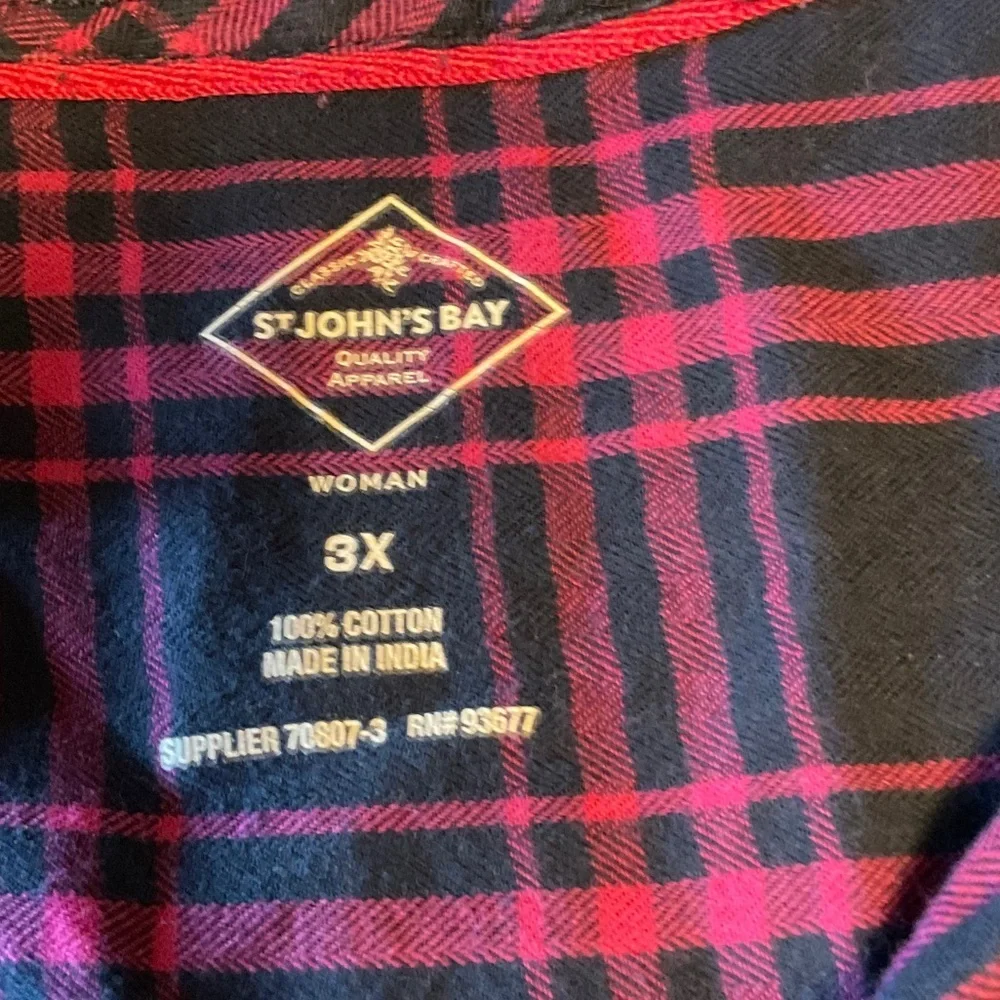 St John Bay stylish plaid