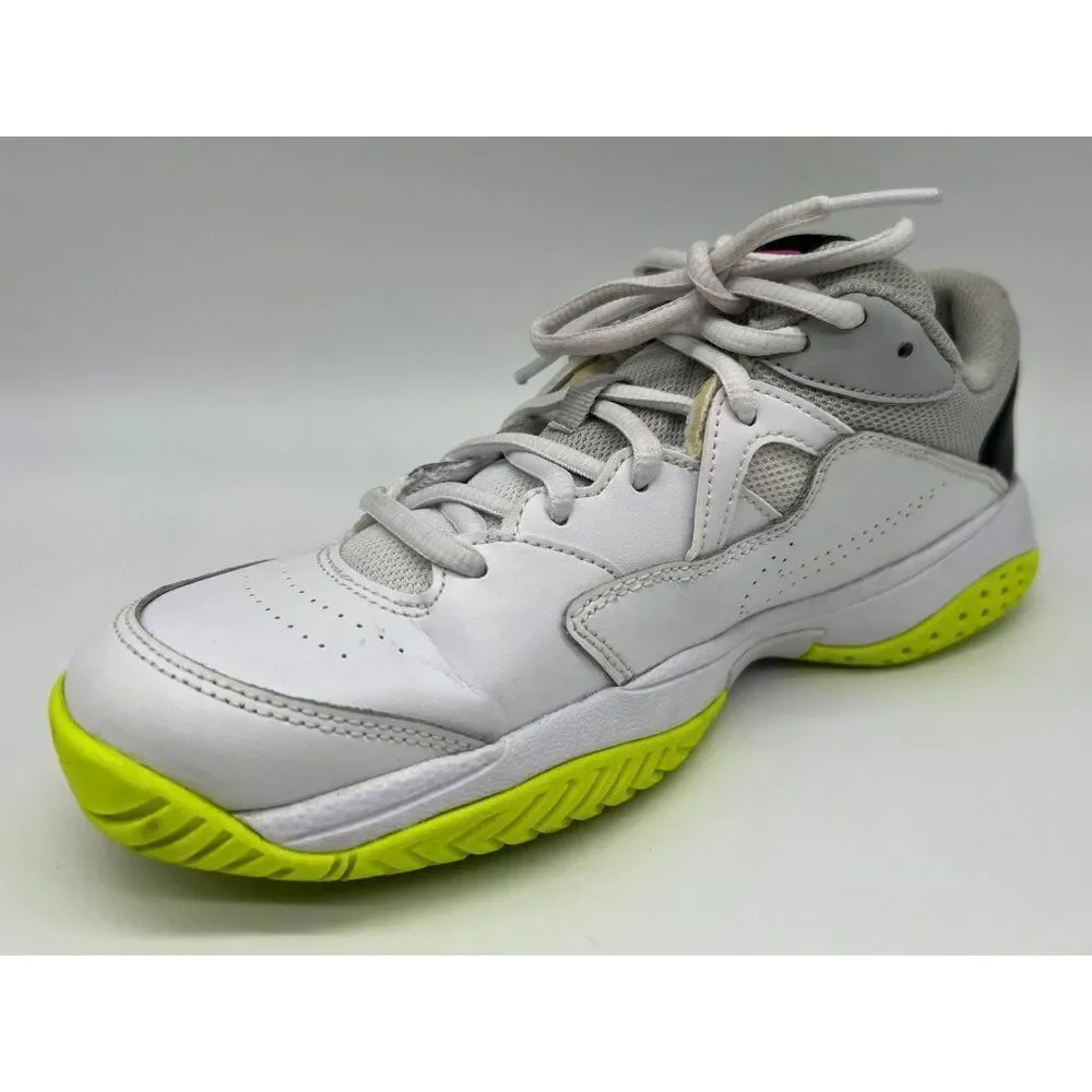 Nike Women Court Lite 2 'White Hot Lime' Size 8