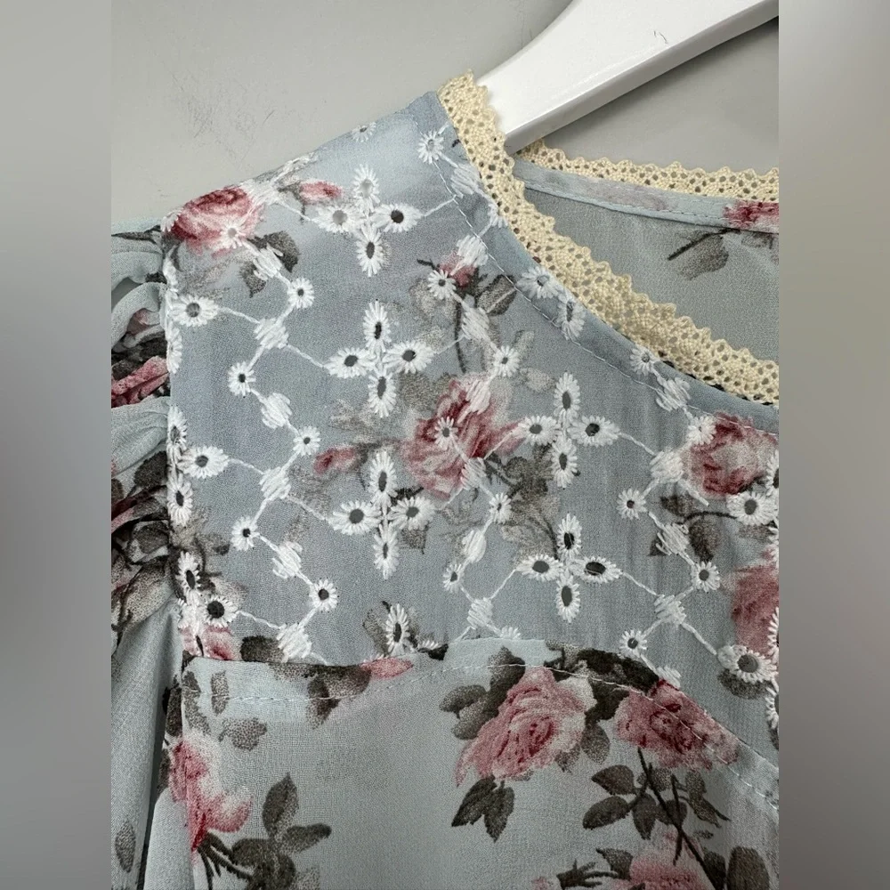 Umgee floral sheer