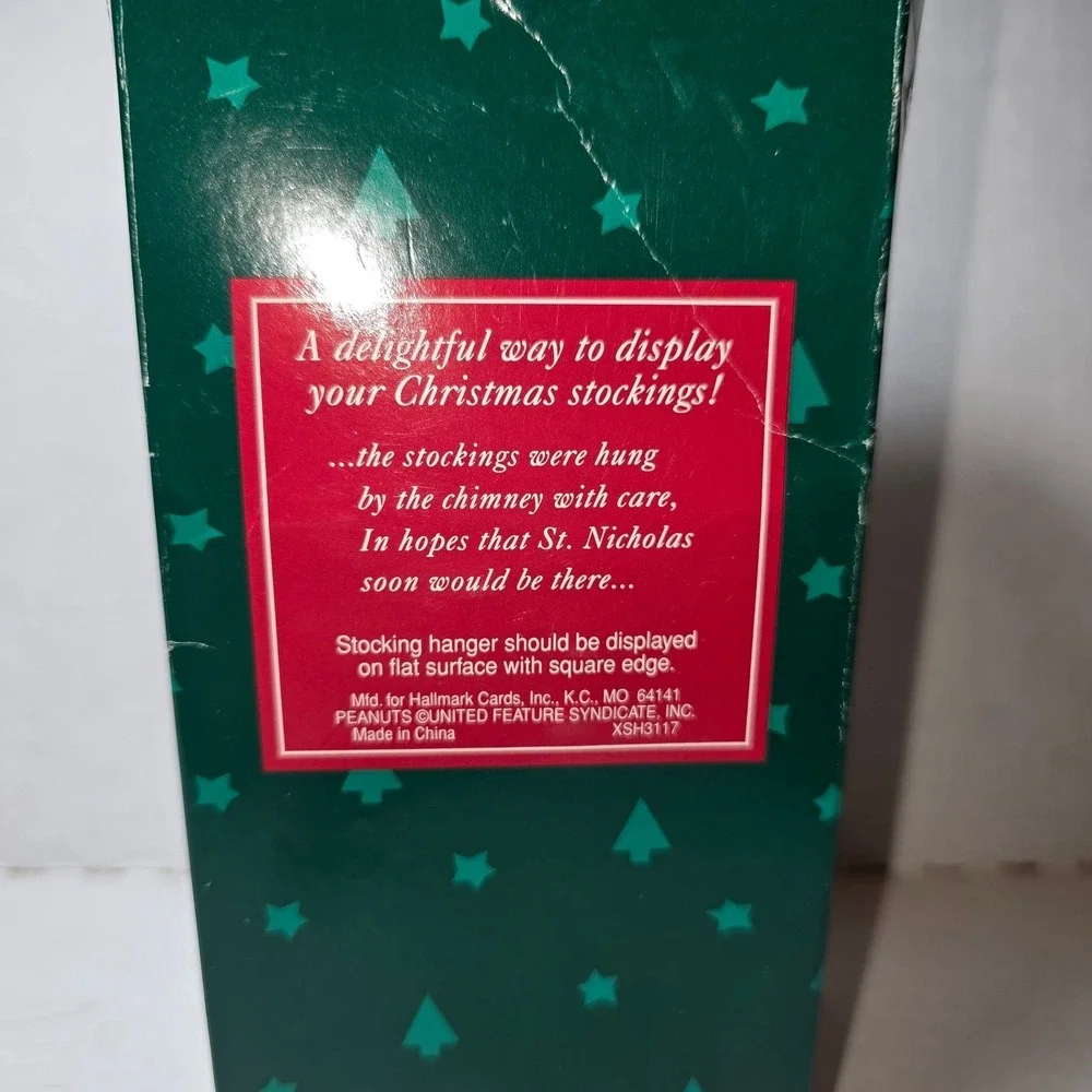 Hallmark peanuts stocking