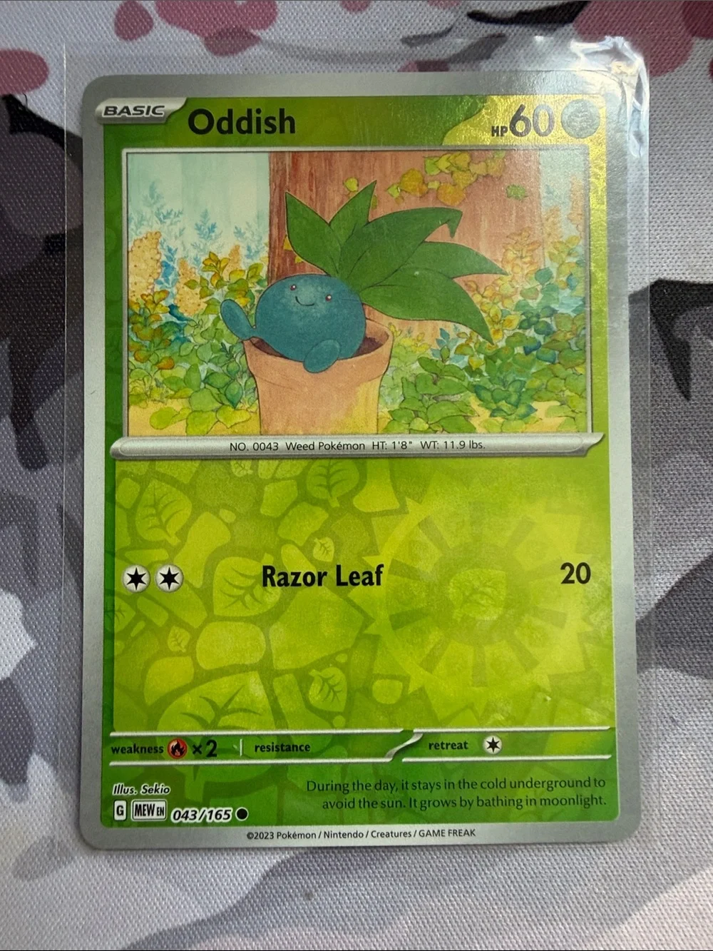Pokemon oddish gloom