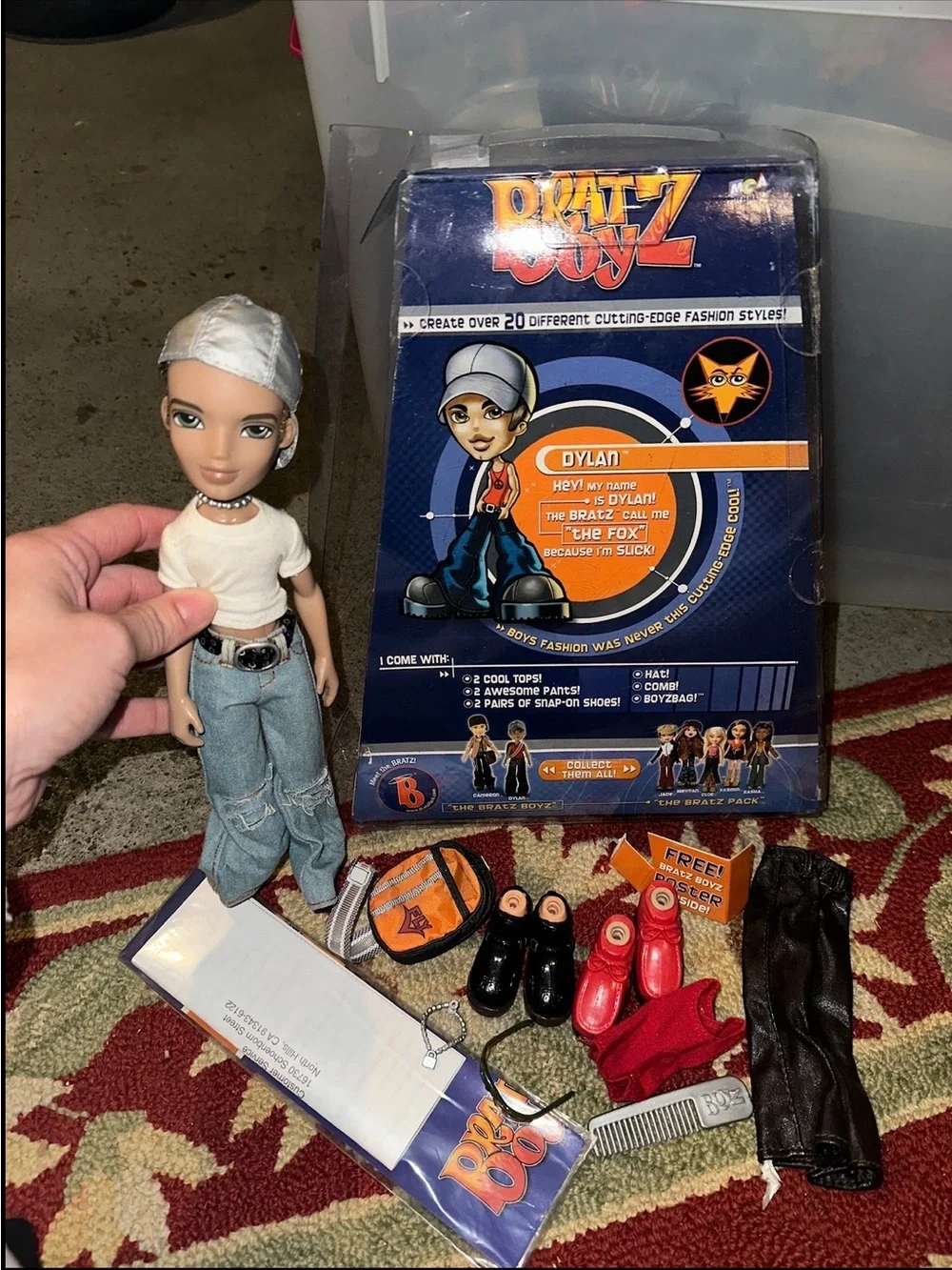 2003 First Edition Boyz Dylan Bratz Doll