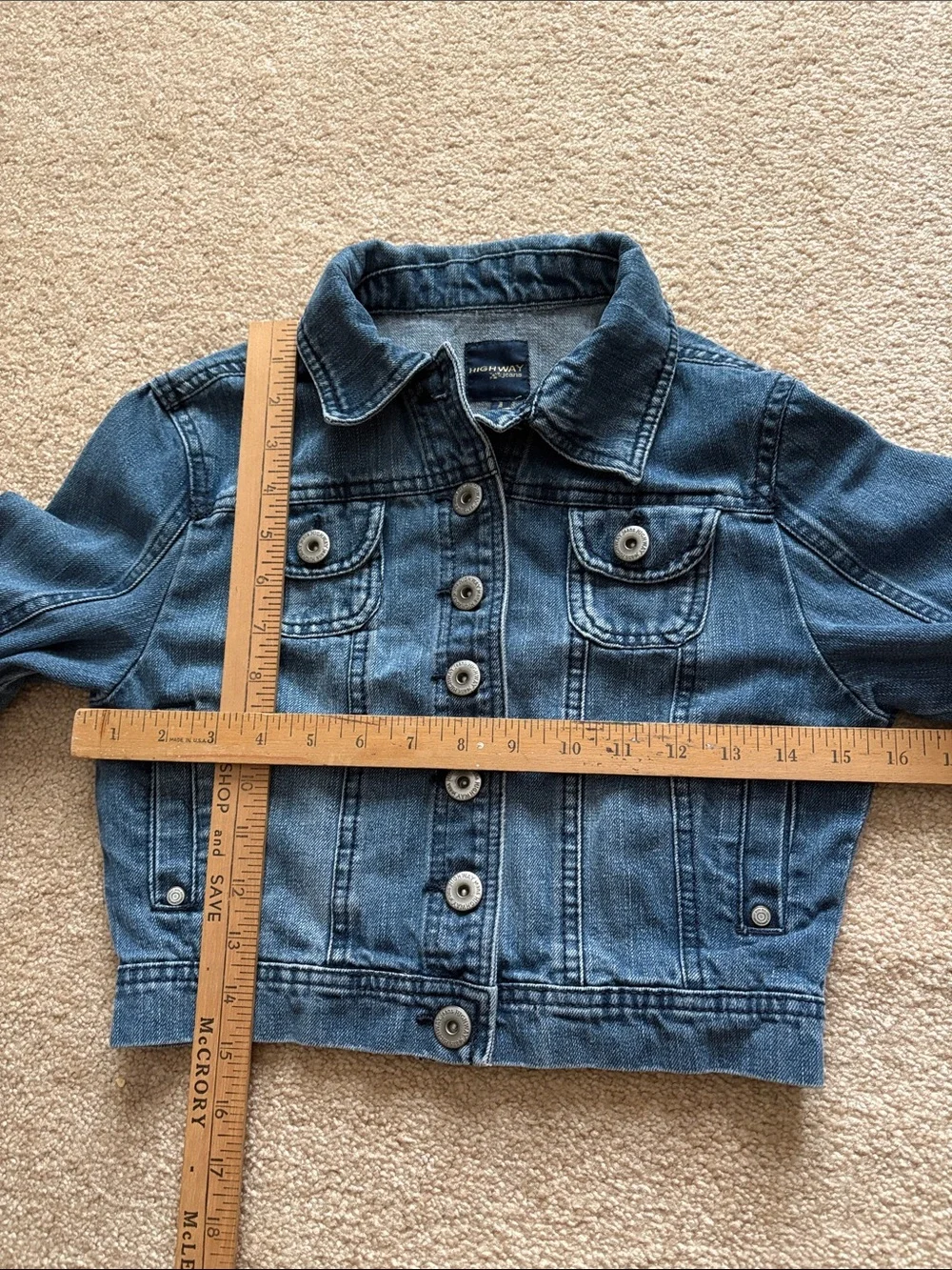 Highway Jeans collar down