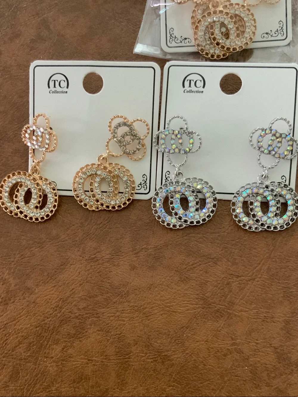 TC set earrings