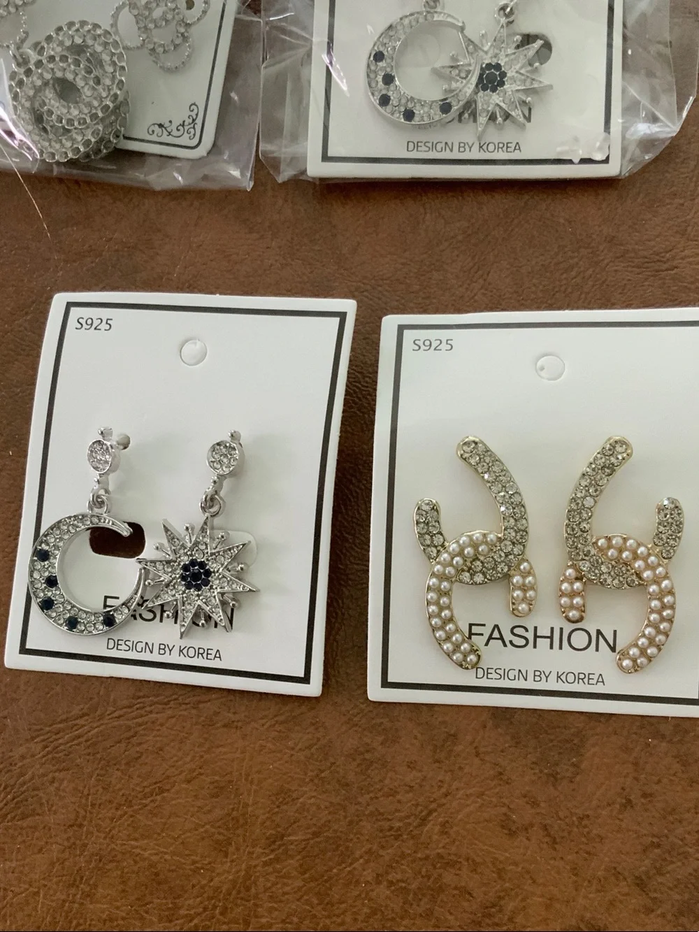 TC set earrings