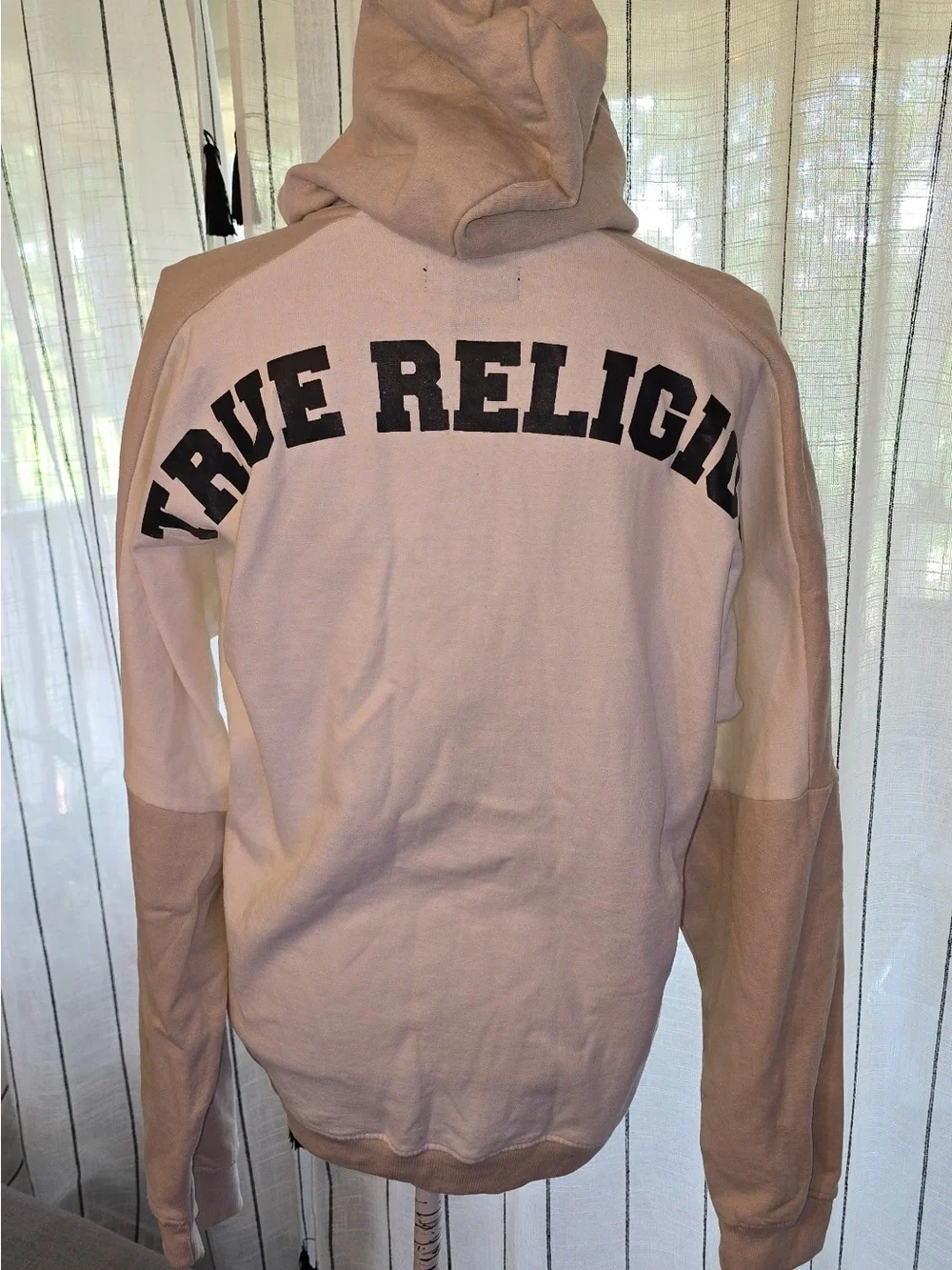 True Religion left zipper sweatshirt