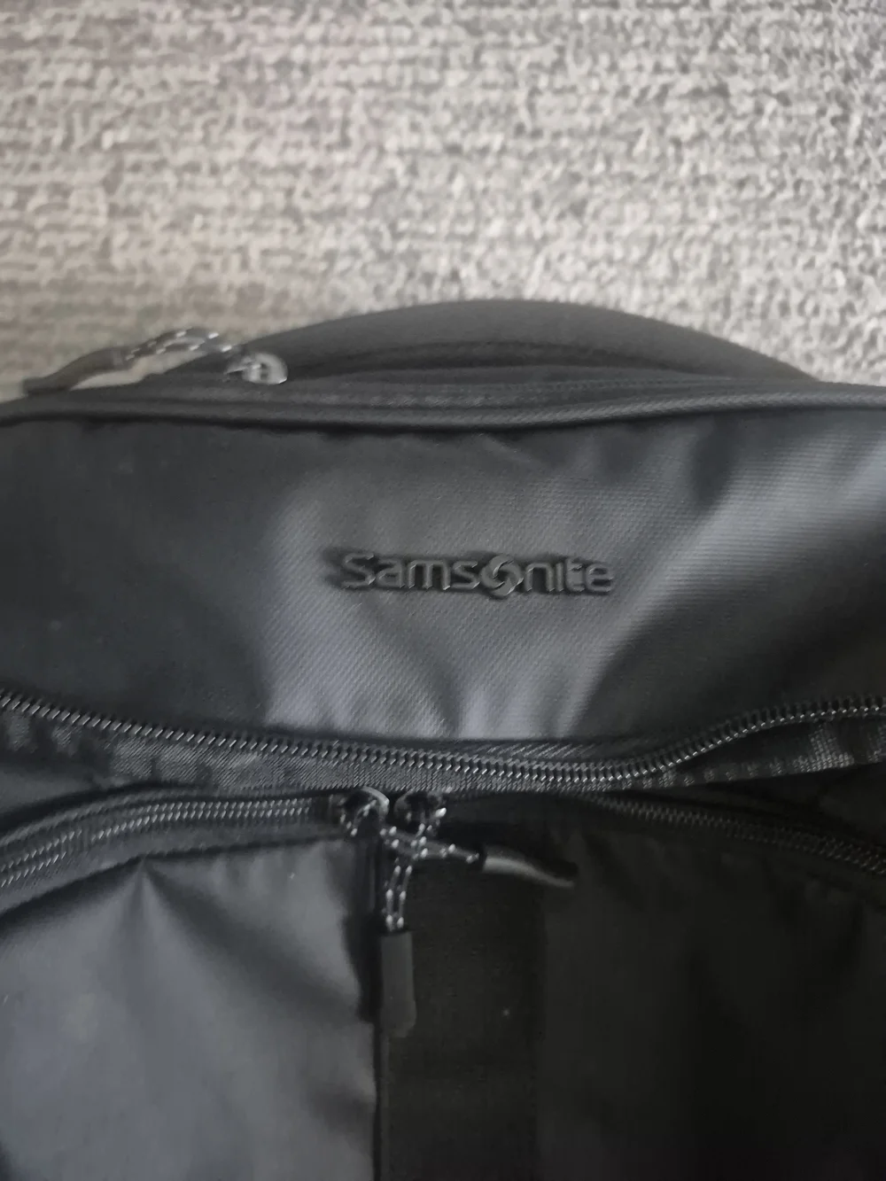 Samsonite black backpack