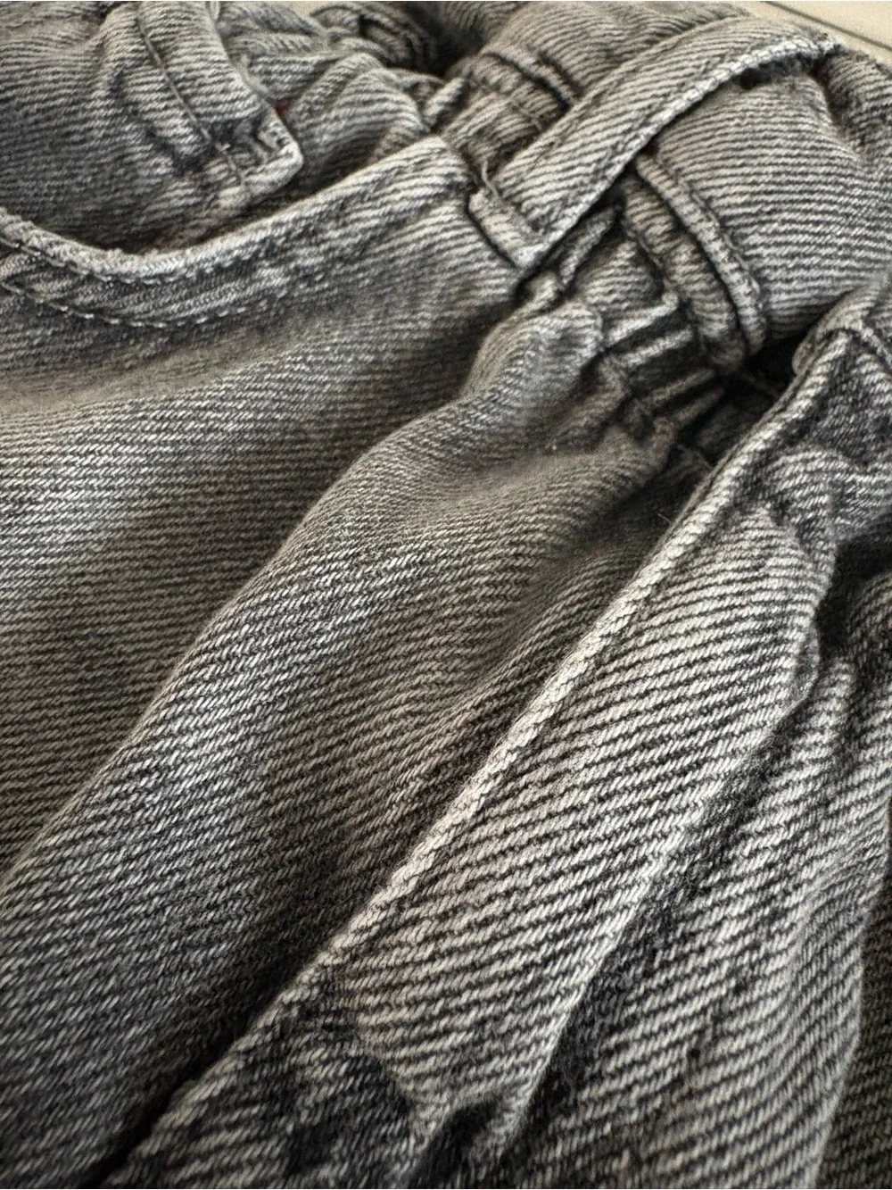 Zara black denim