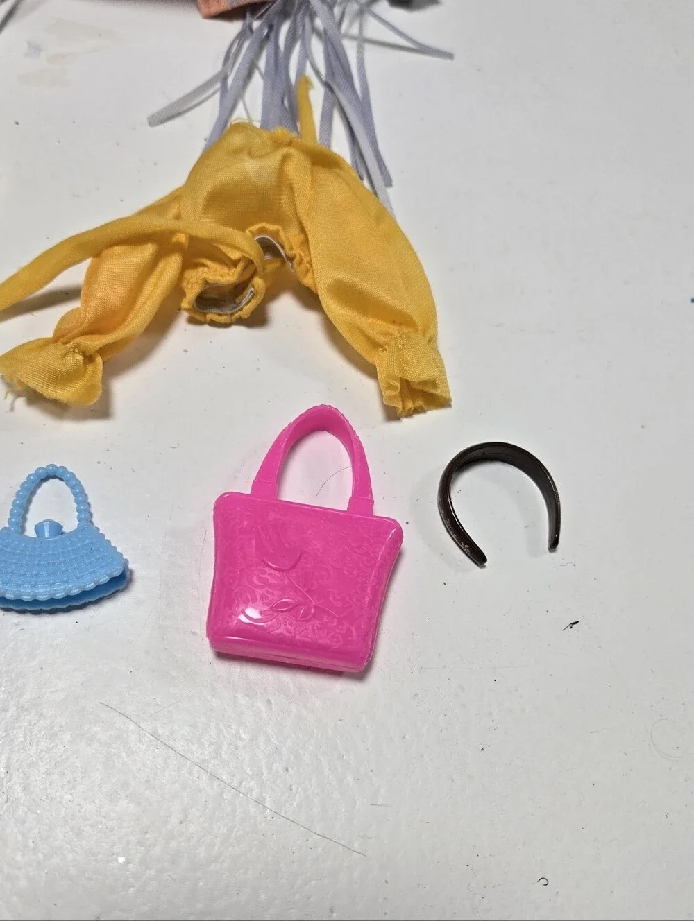 Unbranded 11 Assorted Doll Clothing For Barbie Dolls Cardigans Jackets Purses