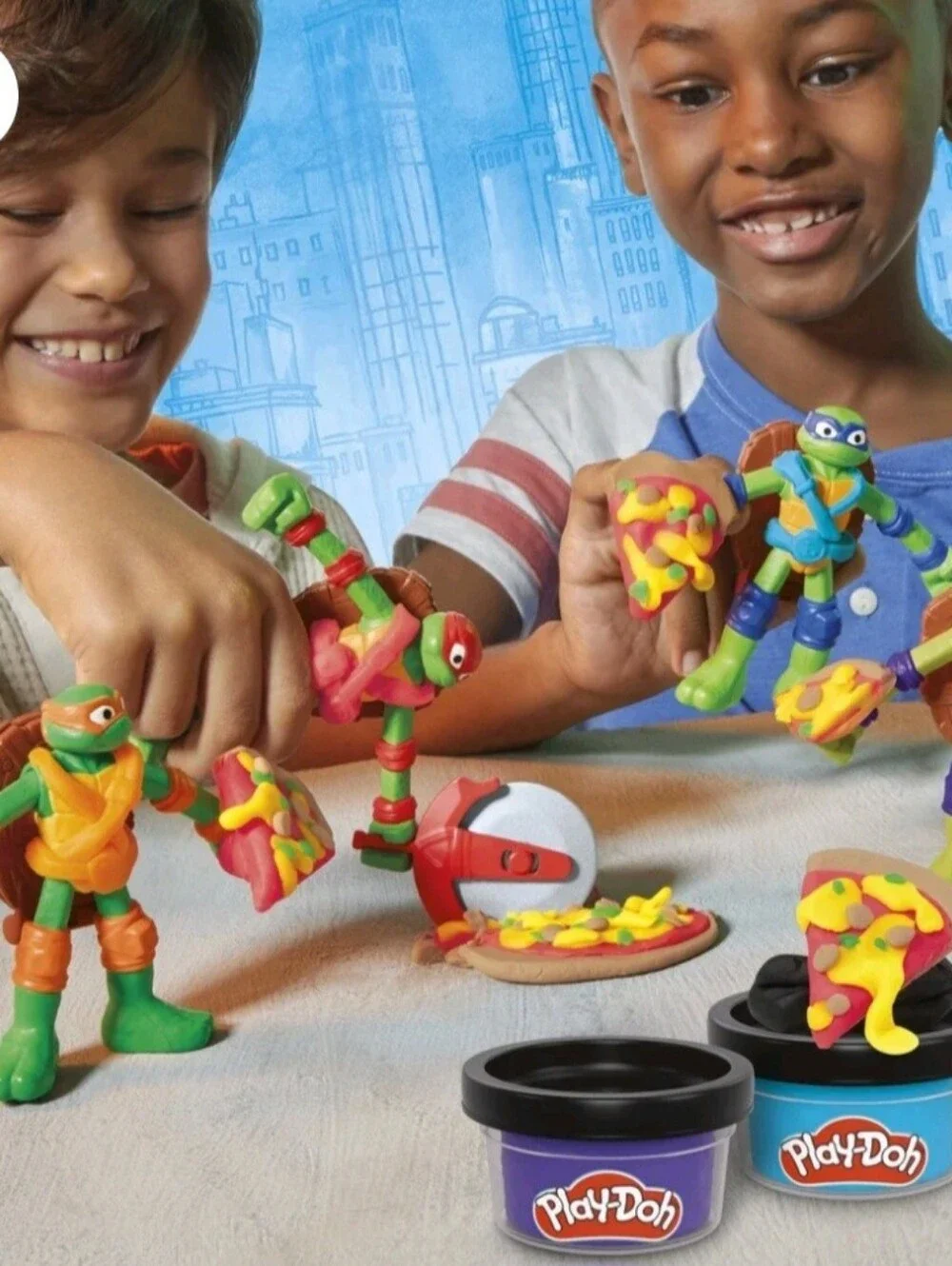 Play-Doh flexible turtle