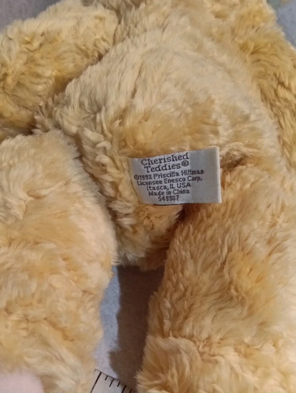 Cherished Teddies sweet beige