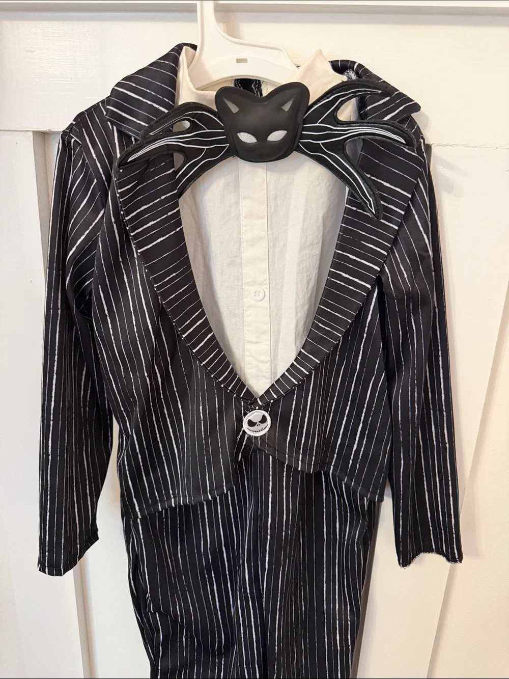 Nightmare Before Christmas black pinstripe
