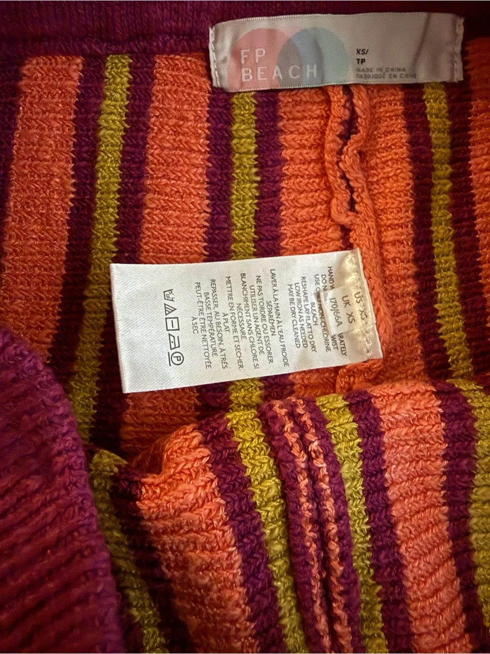 Free People casual striped