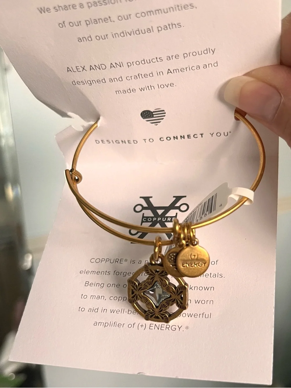 Alex and Ani delicate gold