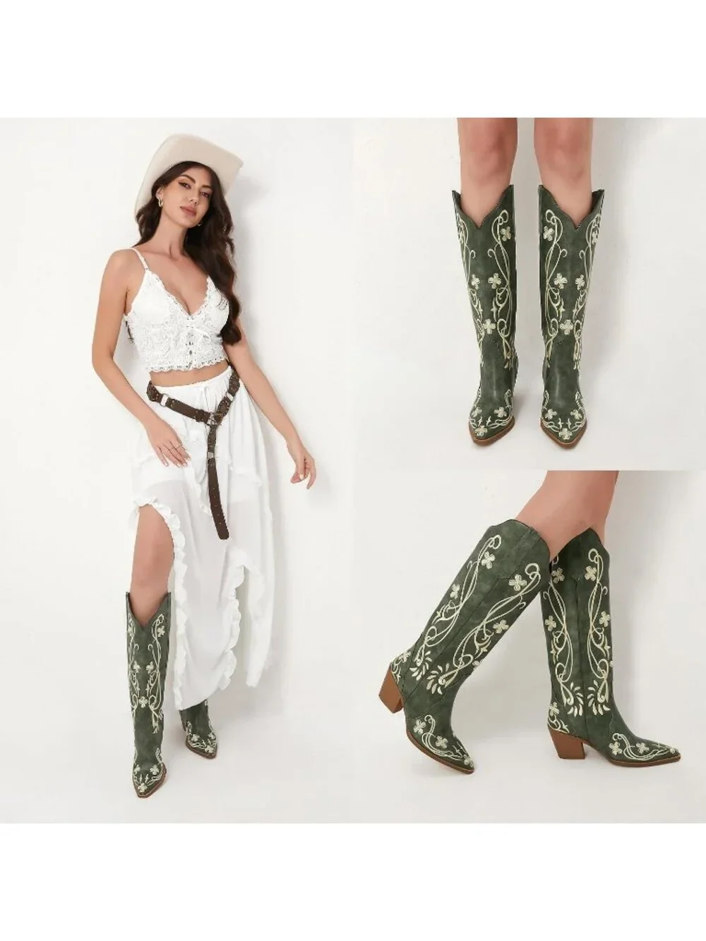 N/A women green