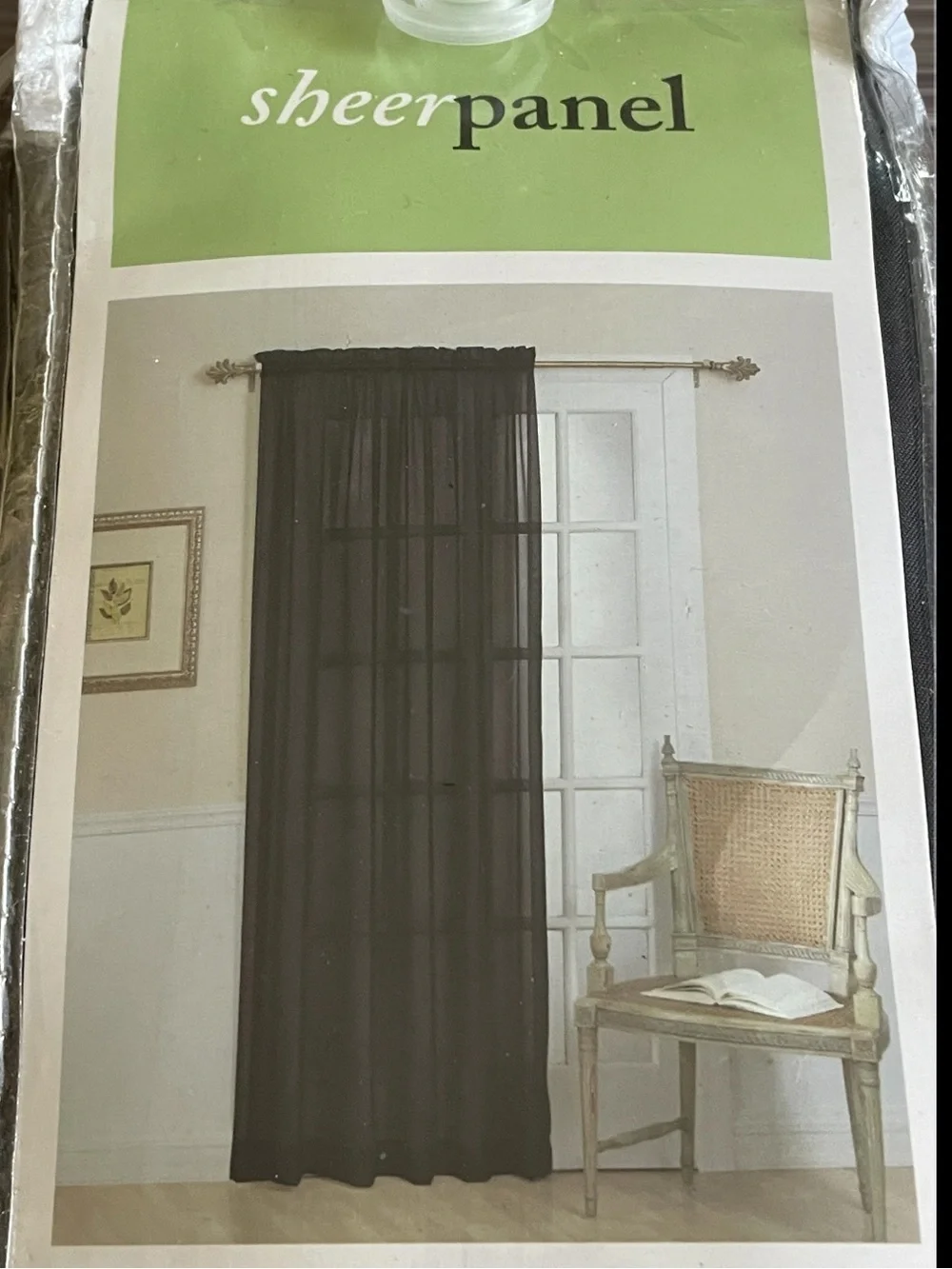Ellery black sheer