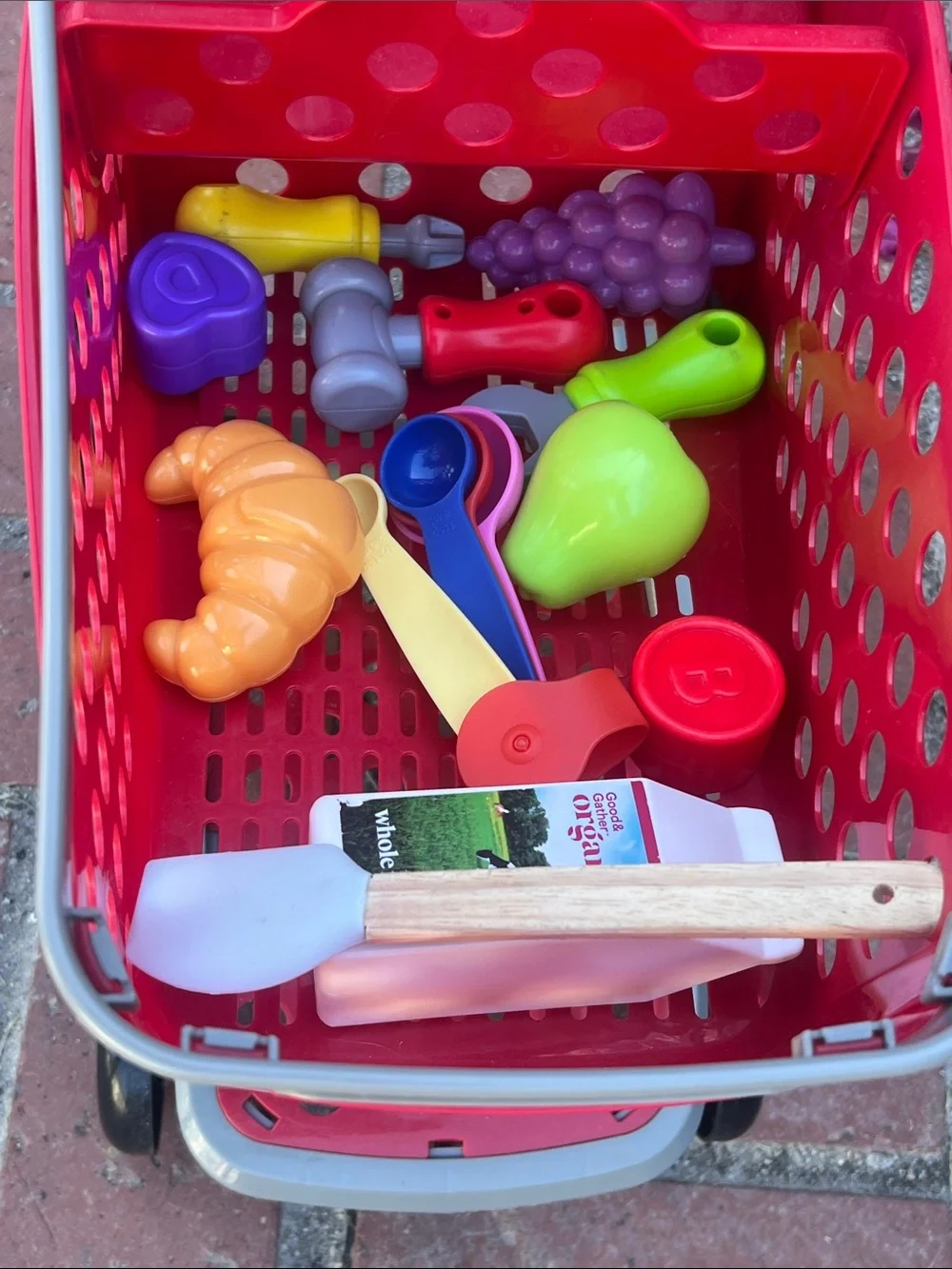 Target bright red
