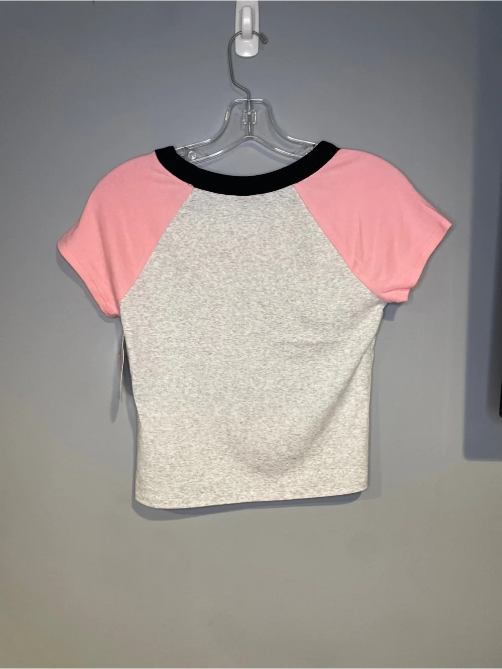 Justice branded raglan