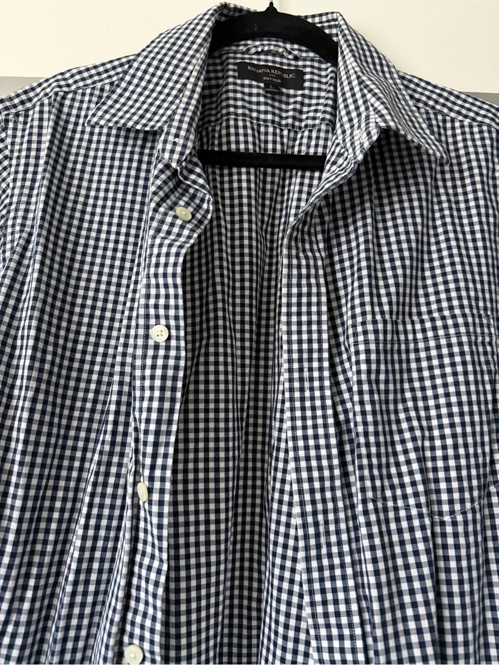 Banana Republic check clean