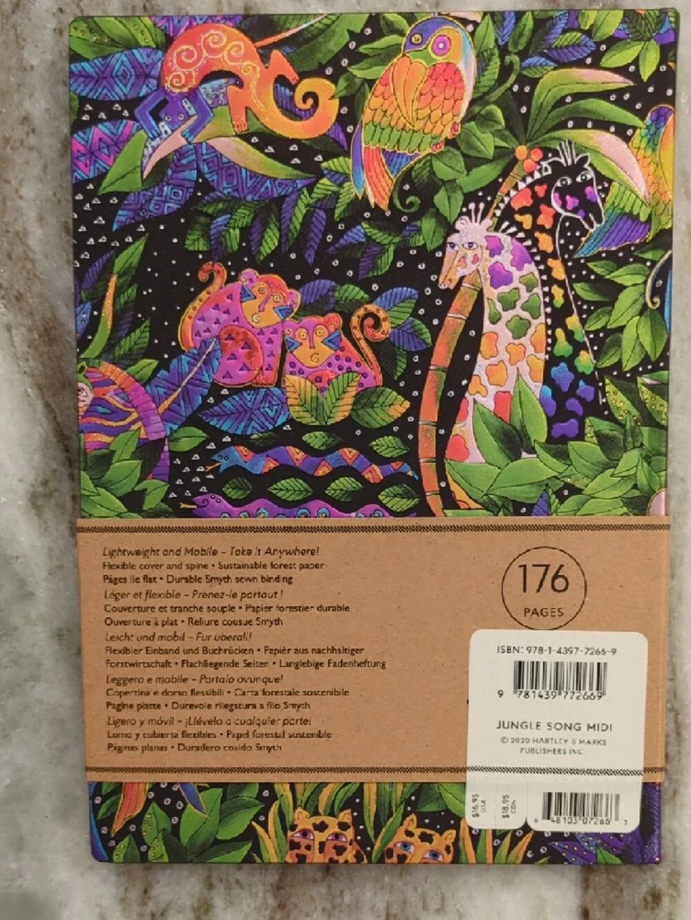 paperblanks vibrant jungle