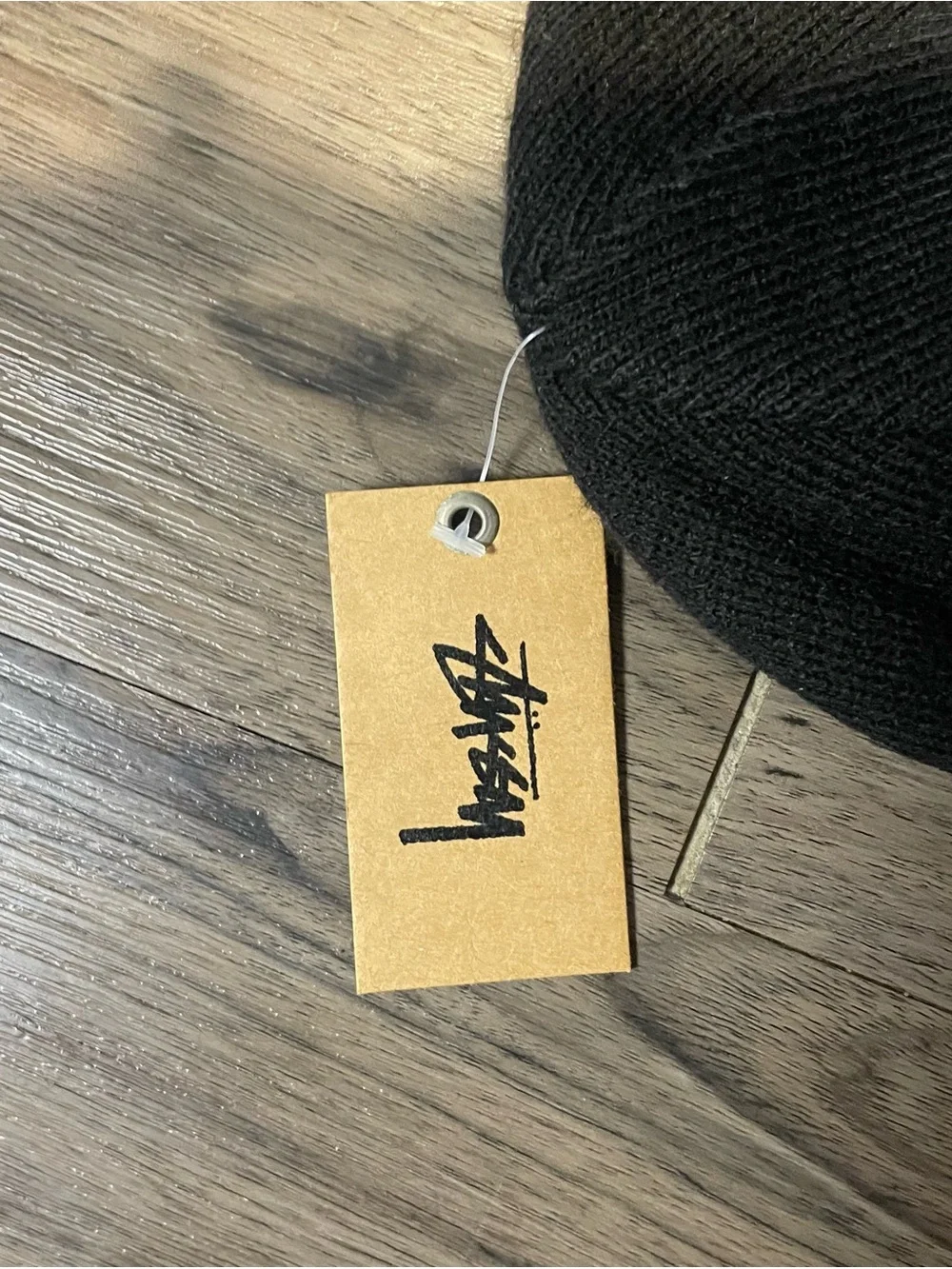 Stussy black knit