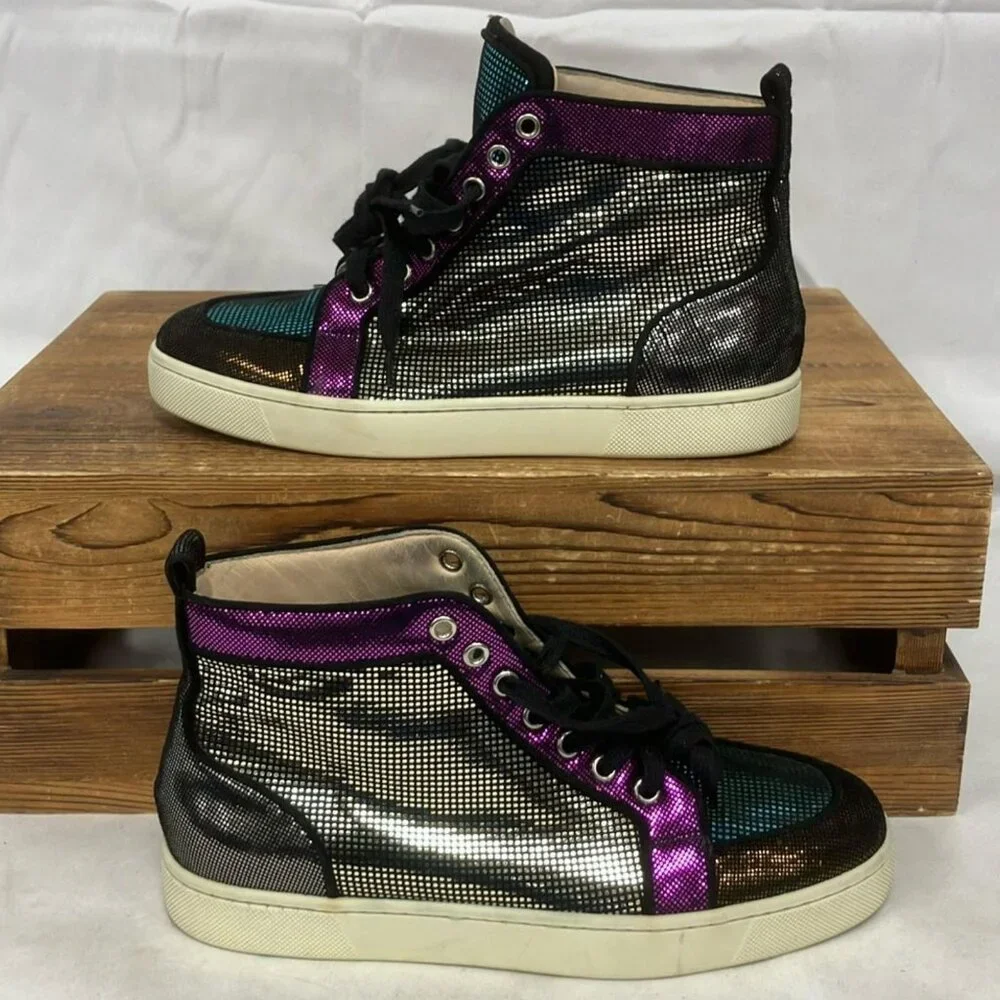 Christian Louboutin comfort upper displayed