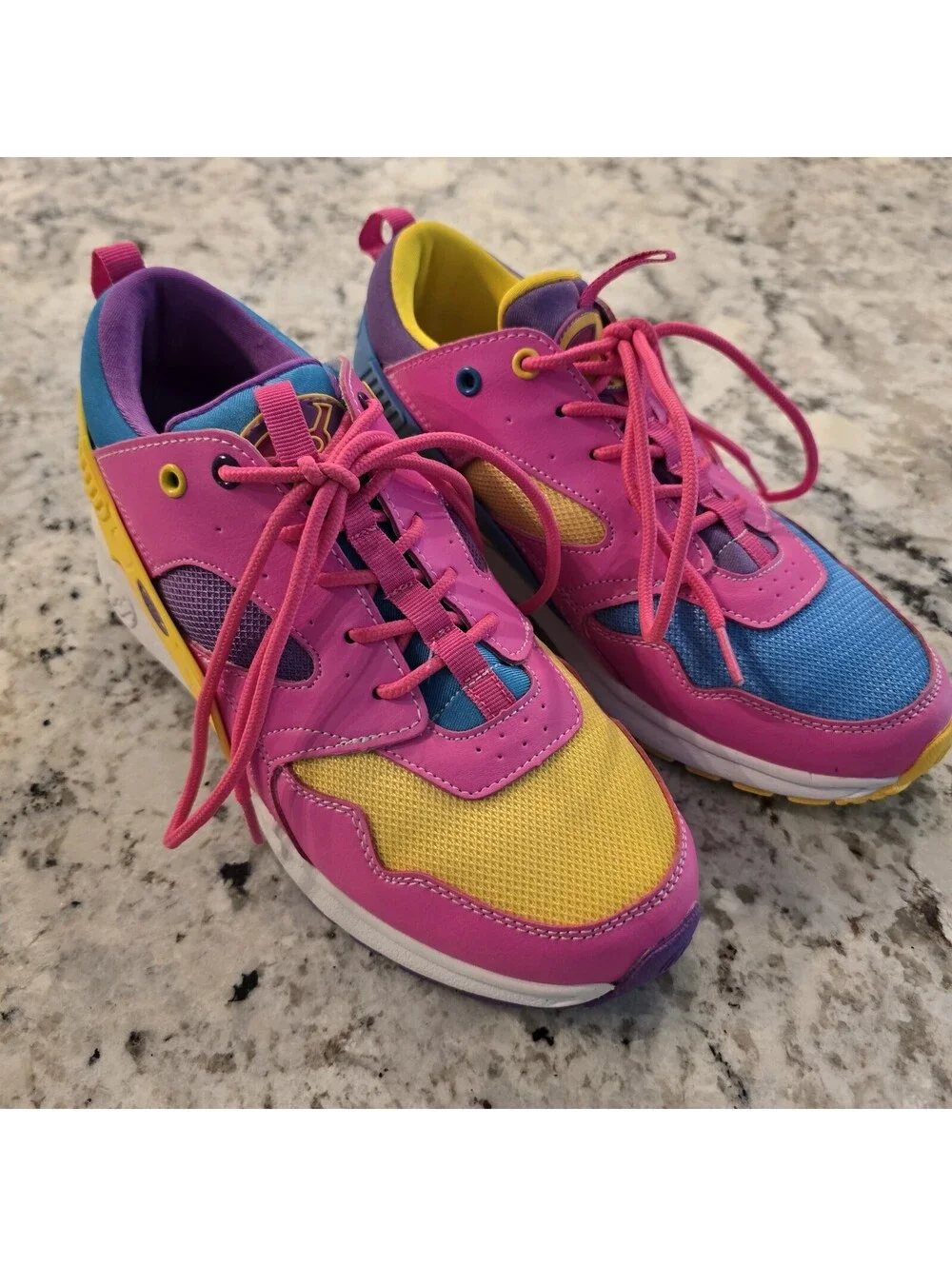 Heelys Force Shoes Womens Size 7 Colorblock Pink Multicolor Casual Skate Sneaker