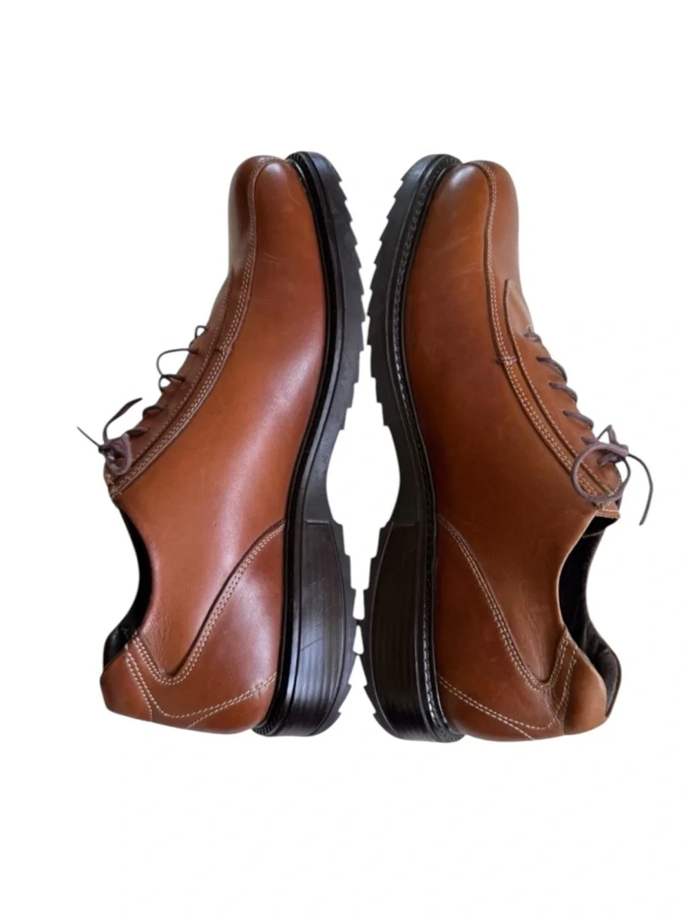 Bass Men’s Brown Leather Lace Up Shoes