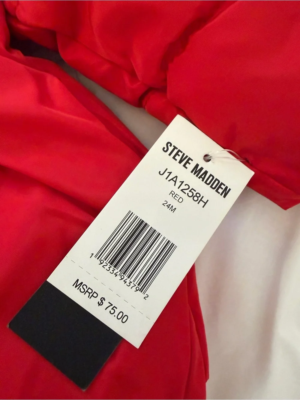 Steve Madden vibrant red