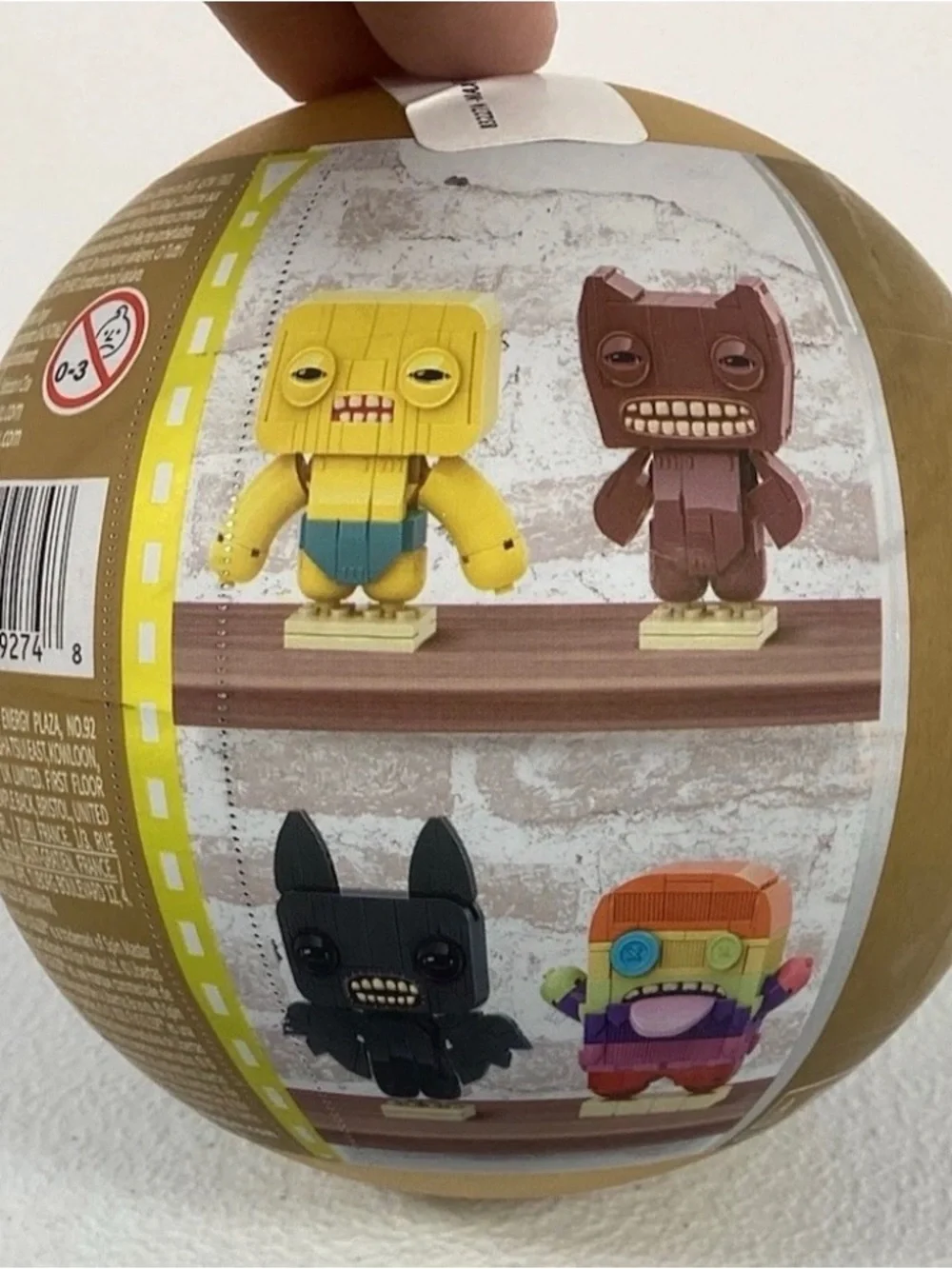 Zuru MAX Fuggler Brick Building Mystery Toy Capsule 2025 New Sealed
