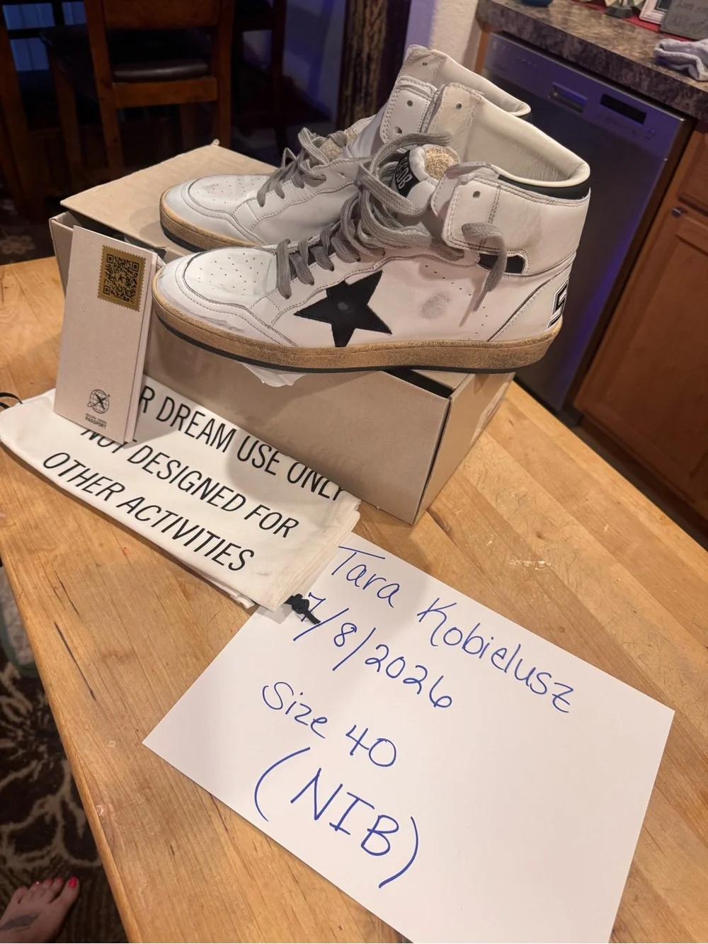 Golden Goose authentic golden