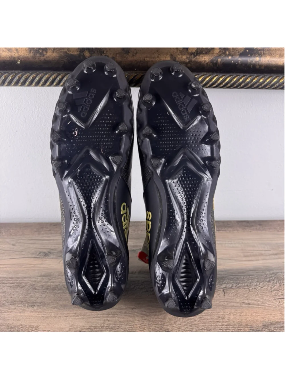 Adidas Freak 20 Football Cleats Black Gold EH2208 Men’s Size 18 New