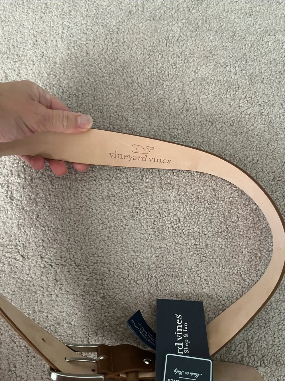 Vineyard Vines smooth tan